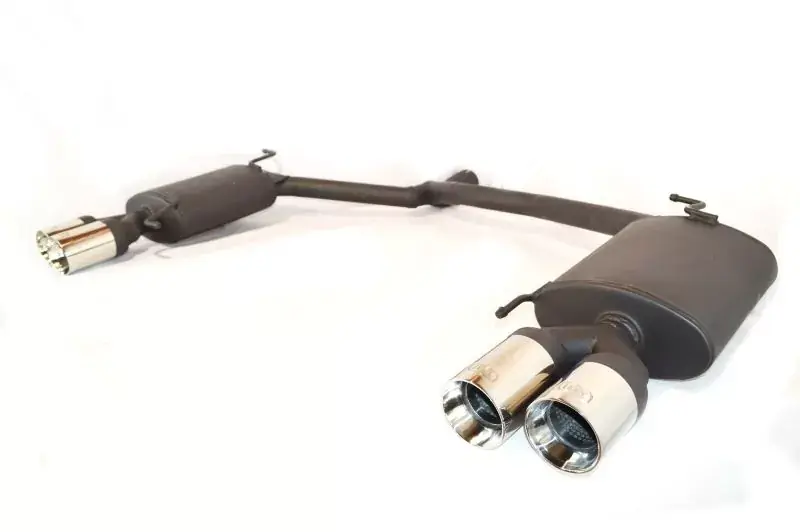 Garantierte Lieferung Ulter Sportauspuff passend für Audi A5 2008-2015 – 4 Duplex Endrohre rund Ø80