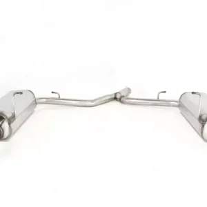 Ulter Sportauspuff passend für Fiat FREEMONT 2011-2016 2 Duplex Endrohre rund Ø90 Top-Seller