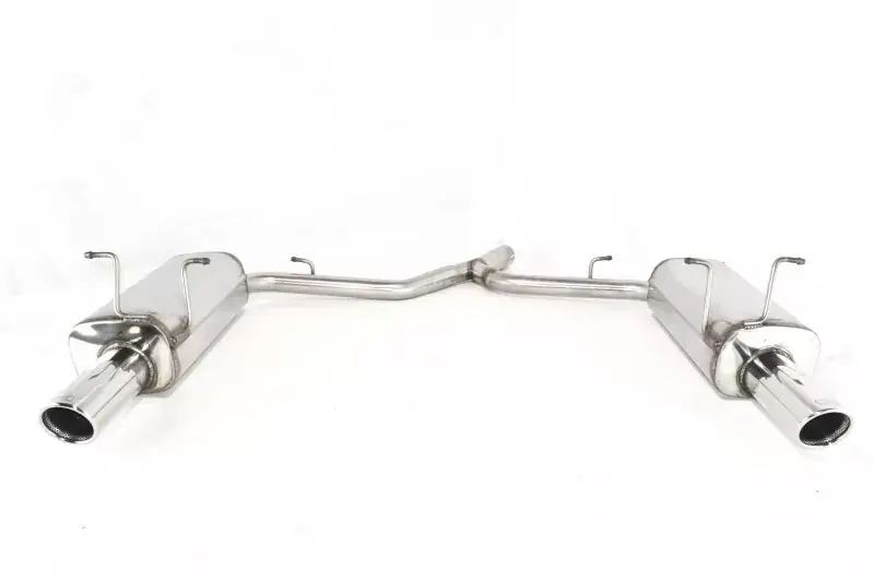 Ulter Sportauspuff passend für Fiat FREEMONT 2011-2016 2 Duplex Endrohre rund Ø90 Top-Seller