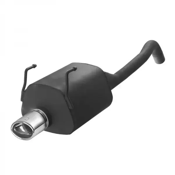 Ausverkauf Ulter Sportauspuff passend für Fiat Panda III 2012- 1 Endrohr oval 95×65