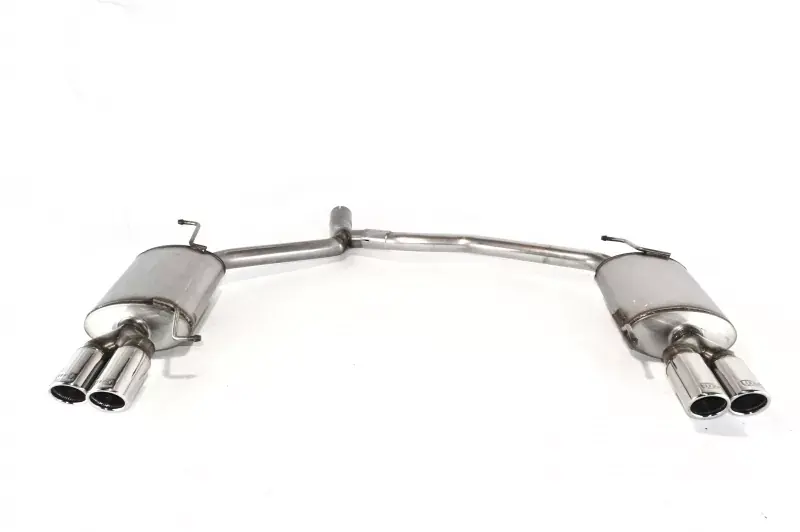 Ulter Sportauspuff passend für Audi A5 2008–2015 4 Duplex Endrohre rund Ø70 Sonderaktion