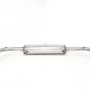 Saisonangebot Ulter Sportauspuff passend für Audi TT typ 8J 2007-2013 mit 2 Duplex Endrohren oval 120×80