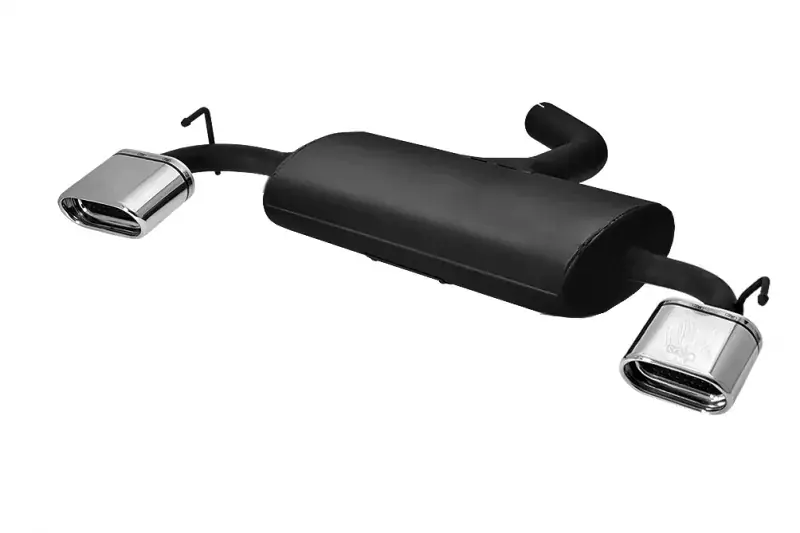 Ulter Sportendschalldämpfer passend für Seat Altea 2004-2015 mit 2 Duplex Endrohren oval 145×75 Ausverkauf