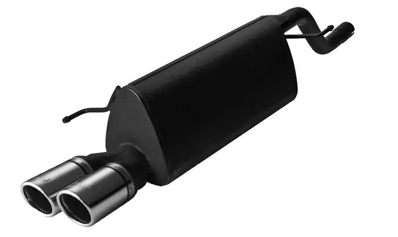 Nur Für Kurze Zeit Ulter Sportauspuff passend für Opel Corsa D 2006-2014 – 2 Endrohre rund Ø70