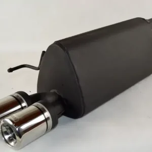 Ulter Sportauspuff passend für Fiat Punto Evo 2 Endrohre rund Ø80 Direktkauf