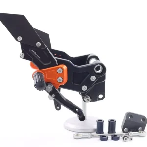MG Biketec Sportfußrastenanlage passend für KTM 125 RC 2017-2019 Nur Heute