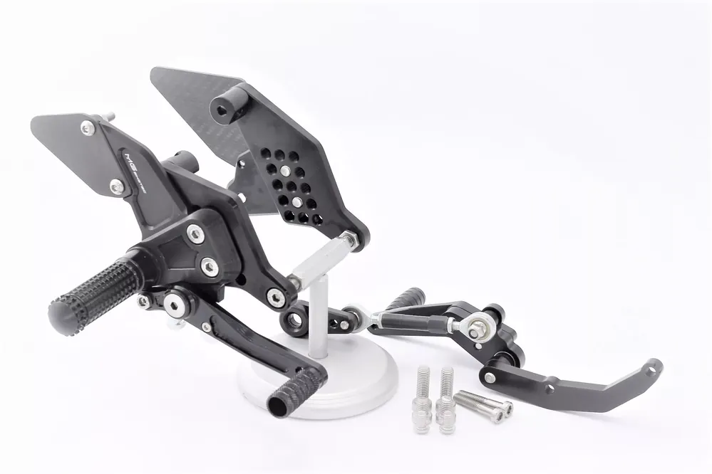 MG Biketec Sportfußrastenanlage passend für KTM 690 Duke ab 2016 Schneller Versand