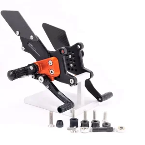 MG Biketec Sport Fußrastenanlage passend für KTM 1290 Super Duke GT ab 2016–2020 mit ABE Geprüft