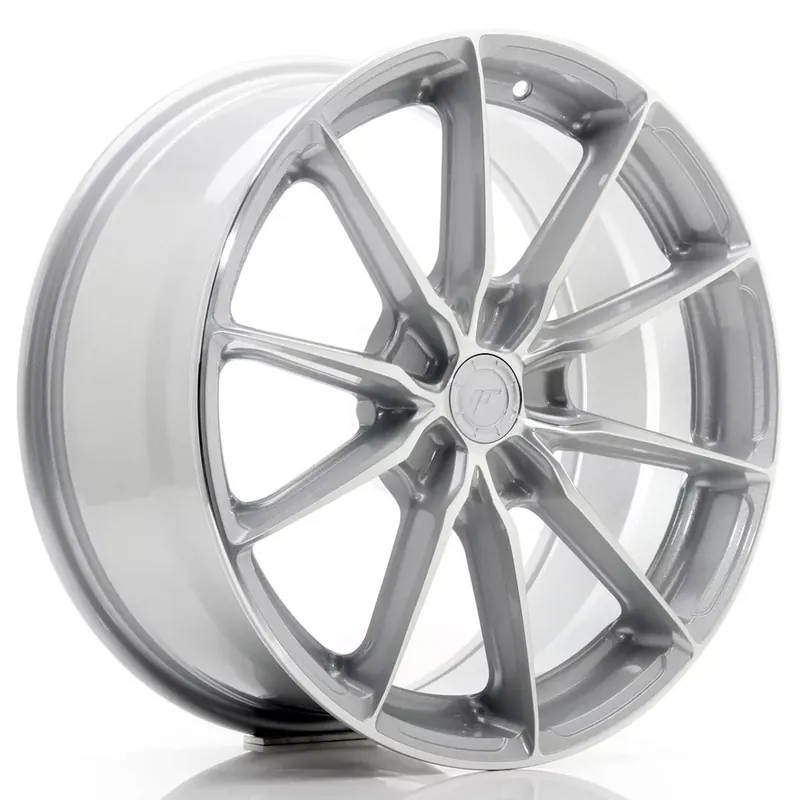Garantierte Lieferung JR Wheels JR37 18x8 ET35 5x120 Silver Machined Alufelge