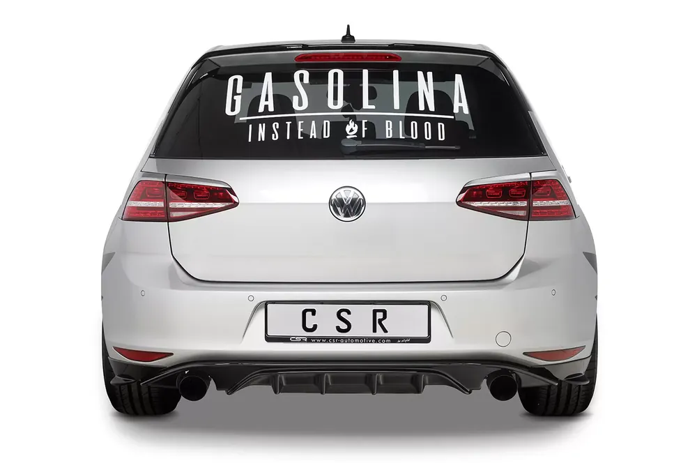 Direkt Vom Hersteller Heckansatz passend für VW Golf 7 Basis (08/2012-02/2017)