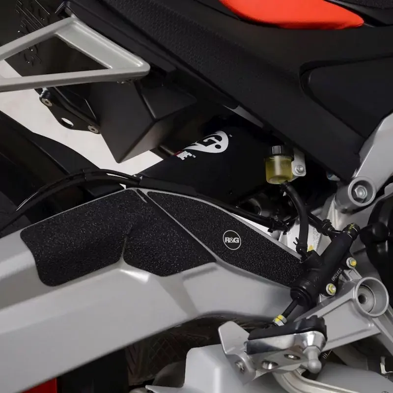 Neu Im Sortiment R&G Eazi-Grip Stiefel Schutz Pads Set passend für Aprilia RS 660 / Tuono 660 ab 2021