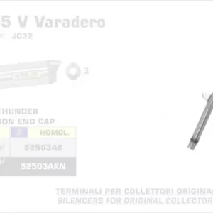 Meistverkauft Arrow Endschalldämpfer Street Thunder Aluminium passend für Honda XL 125 V