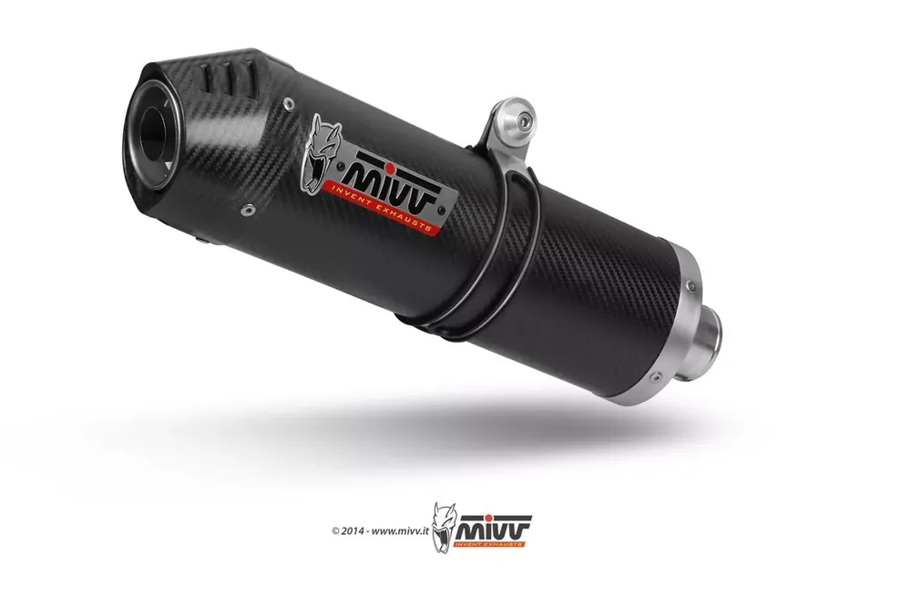 MIVV Oval Carbon Auspuff passend für Honda CB 500 X 2016 Saisonangebot