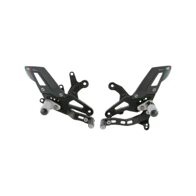 Zertifiziert Lightech Fußrastenanlage Race passend für Kawasaki ZX-6 R / 636 ab 2005