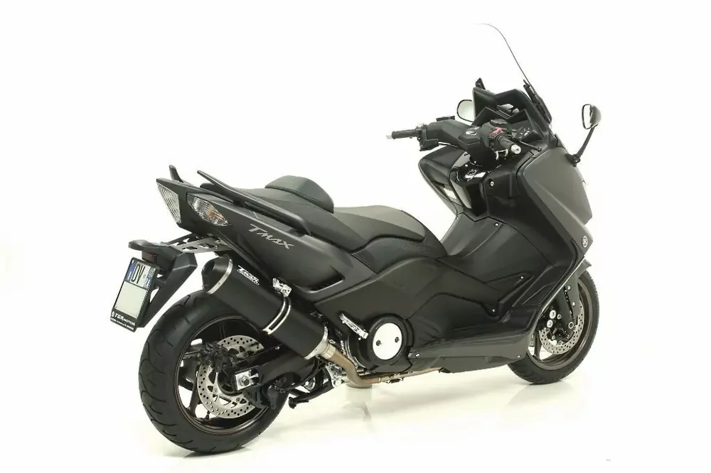 Giannelli Ipersport Alu Dark Auspuff passend für Yamaha T-Max 530 (2012–2016) Nur Für Kurze Zeit