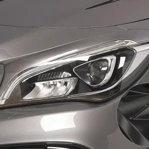Scheinwerferblenden Glossy passend für Mercedes Benz CLA C117 X117 Neu