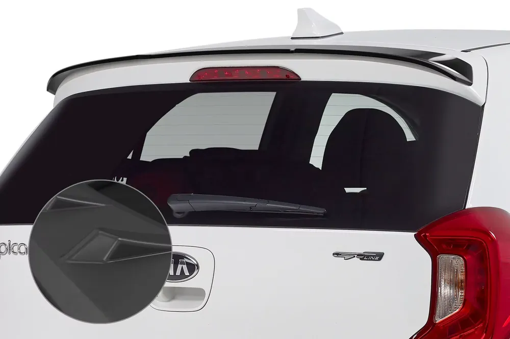 Neue Ware Heckflügel mit ABE passend für Kia Picanto (JA)