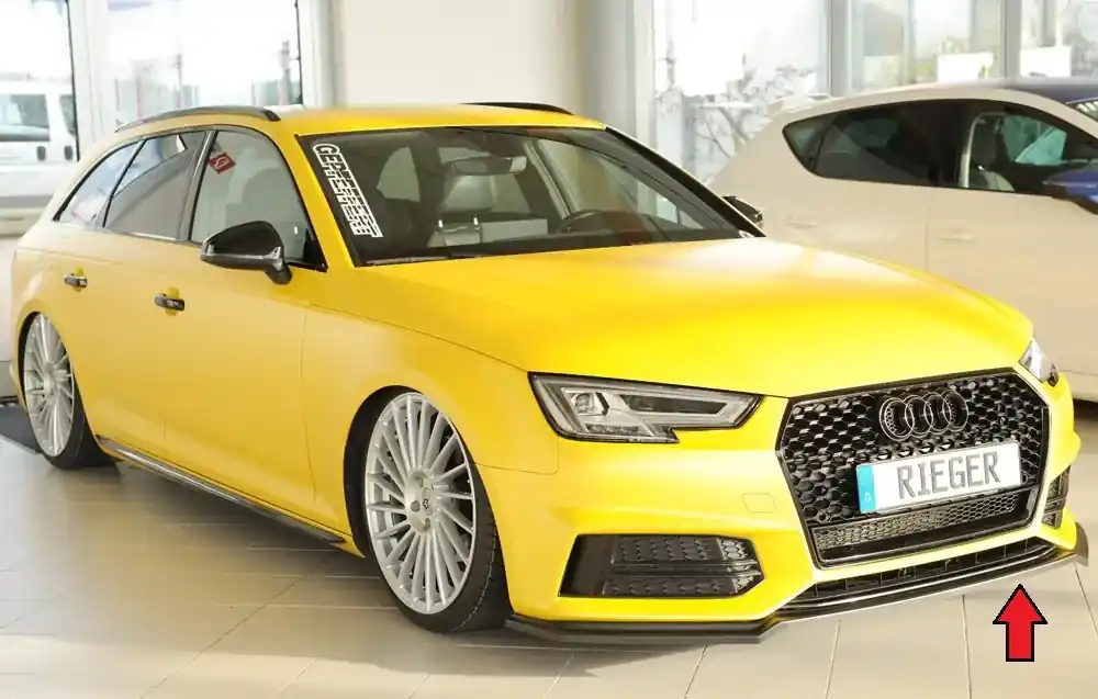 Rieger Spoilerschwert passend für Audi A4 (B9/F4) Limousine 08.15–07.18 Letzte Chance