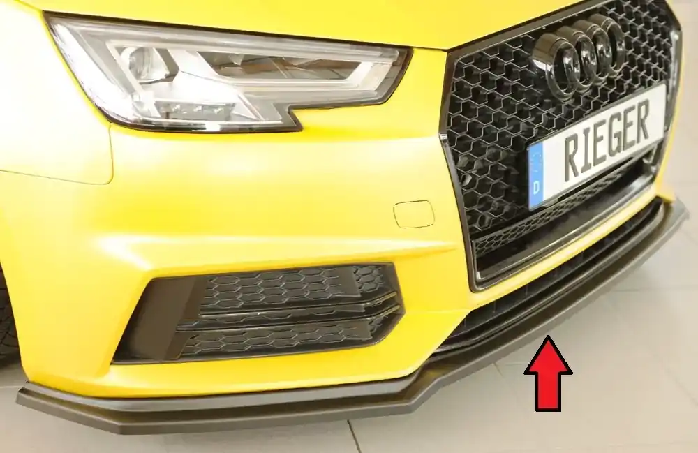 Rieger Spoilerschwert passend für Audi A4 S4 (B9/F4) Limousine 08.15–07.18 Sofort Bestellen
