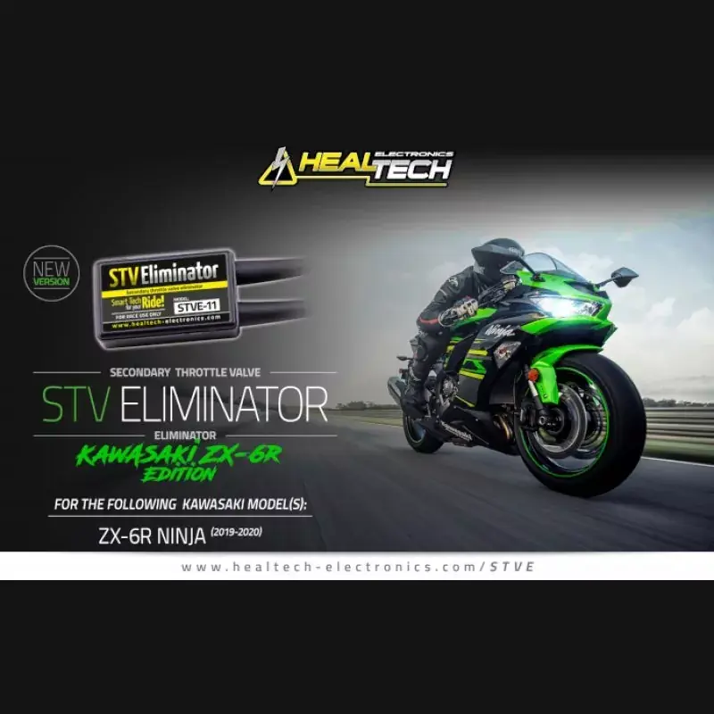 Healtech STV Eliminator STVE-11 passend für Kawasaki ZX-6R Ninja 2004–2006 Saisonangebot