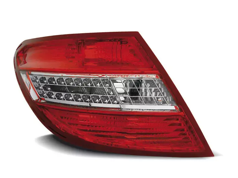 LED Rücklichter rot weiß passend für Mercedes C-Klasse W204 Limousine 07-10 Schneller Versand