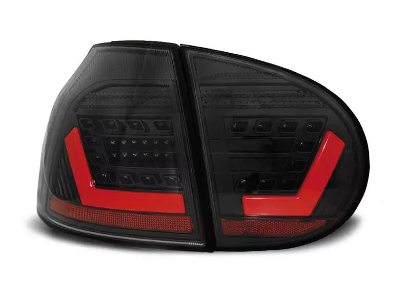 Preisreduziert LED BAR Rückleuchten schwarz passend für VW Golf 5