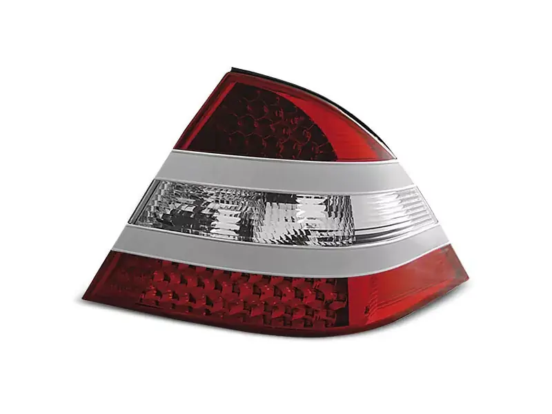 Billig LED Rücklichter rot weiß passend für Mercedes W220 S-Klasse 09.98-05.05