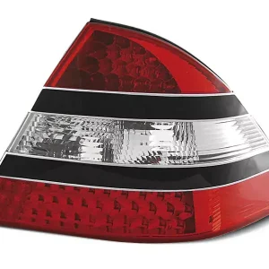 Günstig LED Rücklichter rot schwarz passend für Mercedes W220 S-Klasse 09.98-05.05