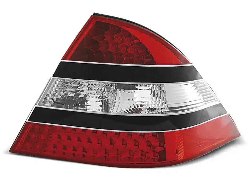 Günstig LED Rücklichter rot schwarz passend für Mercedes W220 S-Klasse 09.98-05.05