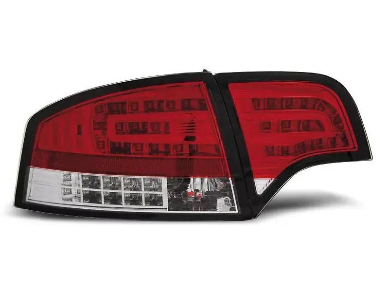 Mega-Angebot LED Rücklichter rot weiß passend für Audi A4 B7 11.04–03.08 Limousine