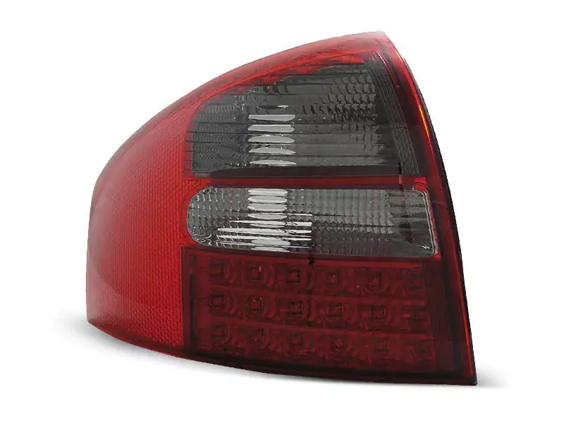 Solange Der Vorrat Reicht LED Rücklichter rot getönt passend für Audi A6 05.97-05.04 Limousine