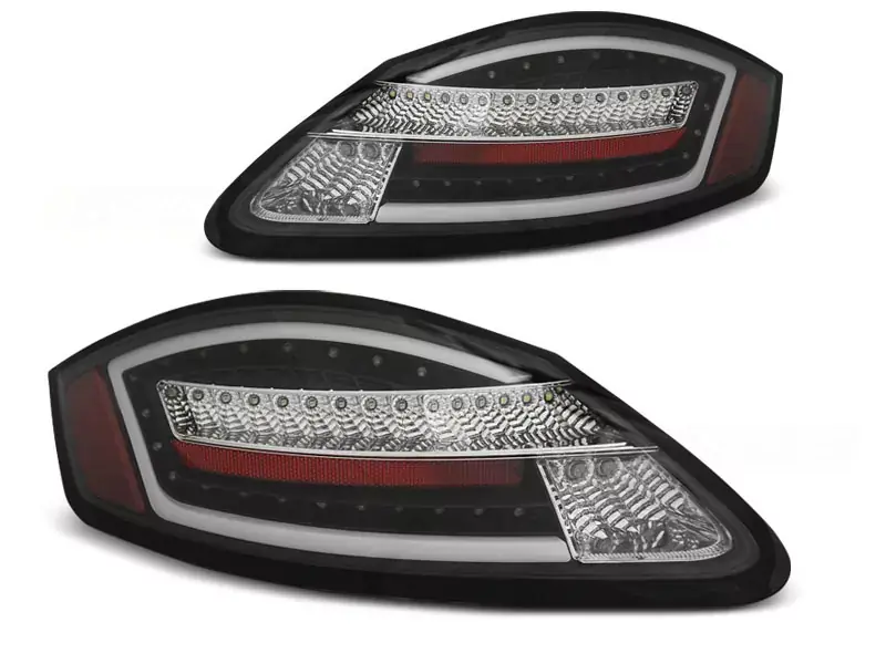 LED Rücklichter schwarz dynamische Blinker passend für Porsche Boxster / Cayman 987 05-08 Nur Heute