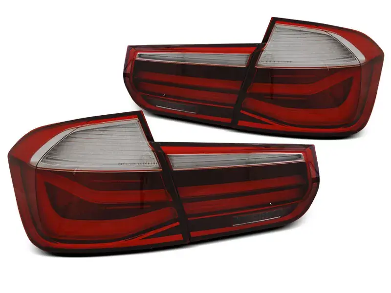 LED BAR Rückleuchten rot getönt passend für BMW F30 11-15 Beliebt