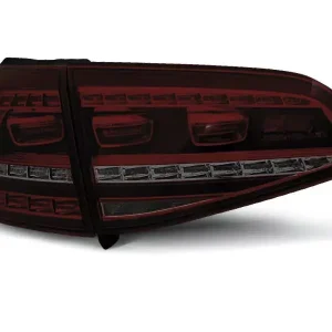 Begrenztes Angebot LED Rücklichter rot getönt passend für VW Golf 7 13-17