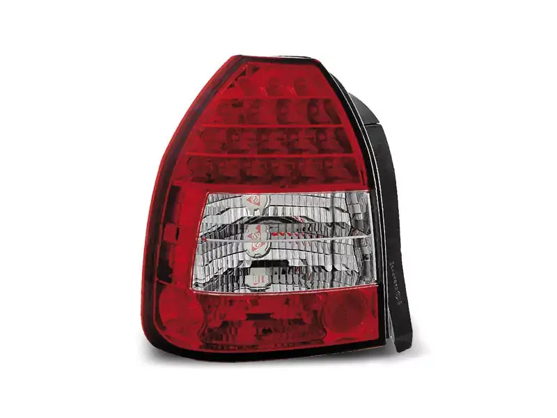 LED Rückleuchten rot/weiß passend für Honda Civic 3D (09/95-02/01) Neue Kollektion