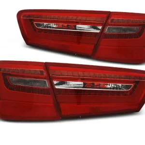 Bestpreis LED Rücklichter rot weiß passend für Audi A6 C7 11-10.14