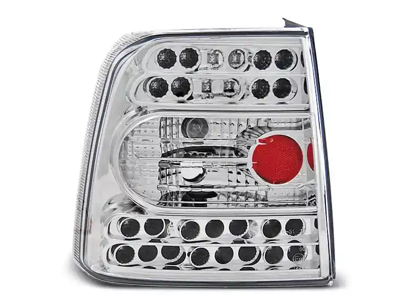 Neu Im Sortiment LED Rücklichter chrom passend für VW Passat B5 Limousine