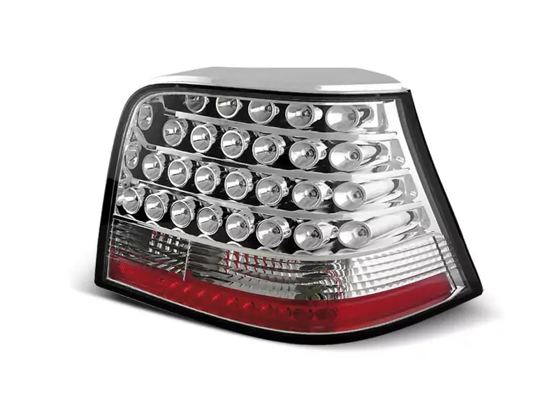 LED Rücklichter chrom passend für VW Golf 4 09.97-09.03 Kracherpreis