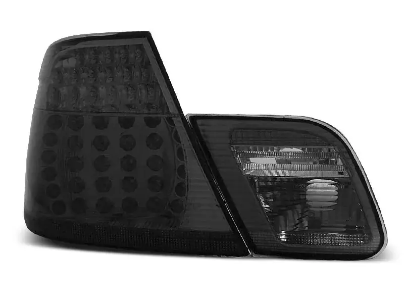 LED Rücklichter grau passend für BMW E46 Coupé 04/1999–03/2003 Nur Für Kurze Zeit