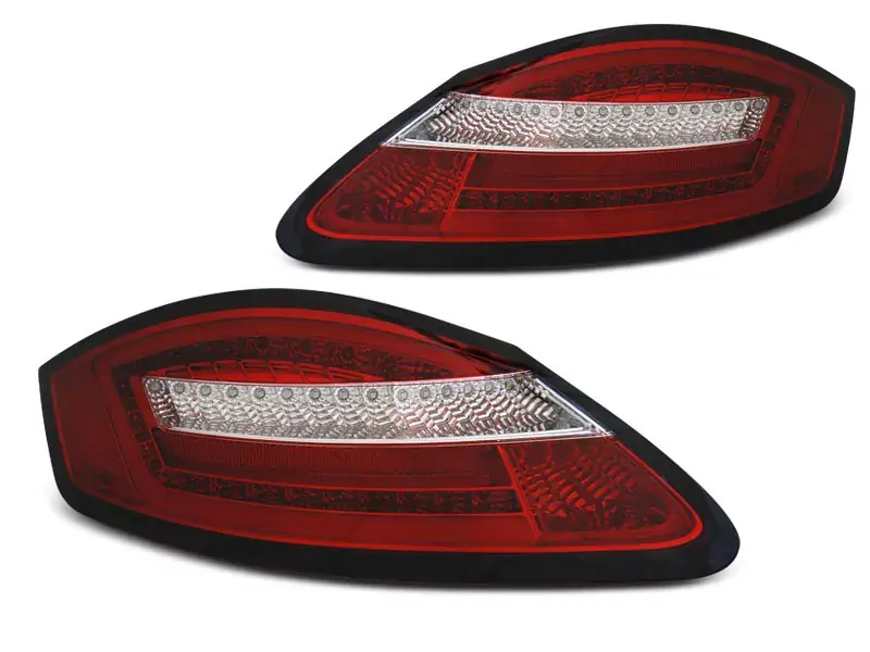 LED Rücklichter rot weiß dynamische Blinker passend für Porsche Boxster 987 / Cayman 05-08 Preis Gesenkt