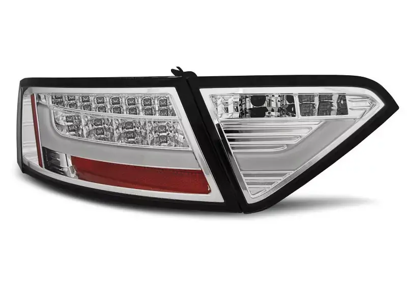 LED Bar Rücklichter chrom passend für Audi A5 07-06.11 Versand Am Gleichen Tag