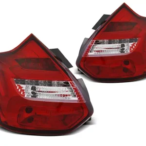 Begrenztes Angebot LED Rückleuchten rot weiß mit dynamischem Blinker passend für Ford Focus 3 11–10/14 Schrägheck