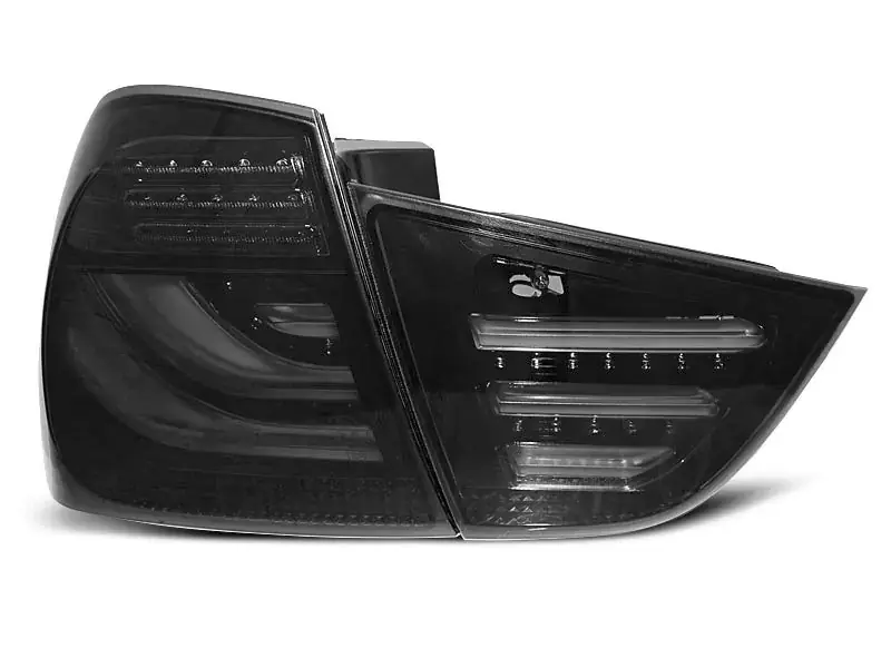 Sonderaktion LED BAR Rücklichter grau schwarz passend für BMW E90 09-11