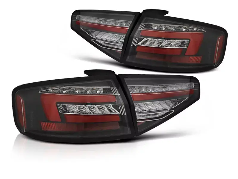 LED BAR Rücklichter schwarz dynamische Blinker passend für Audi A4 B8 12–15 Limousine Top-Seller