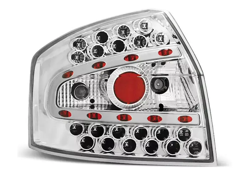 LED Rücklichter Chrom passend für Audi A4 8E (10/2000–10/2004) Limousine Highlight