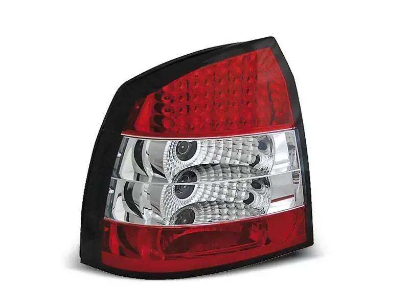 LED Rückleuchten rot weiß passend für Opel Astra G 3/5-Türer 09/1997–02/2004 Rabatt
