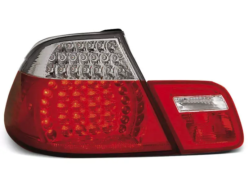 Rabatt LED Rücklichter rot weiß passend für BMW E46 Cabrio 04.99–03.03