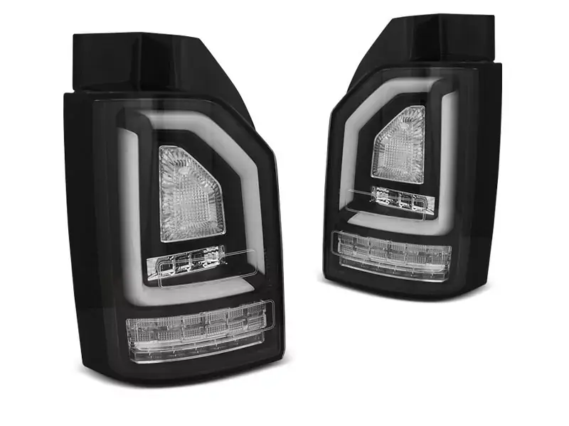 LED BAR Rücklichter schwarz dynamische Blinker passend für VW T6 15-19 Top-Angebot