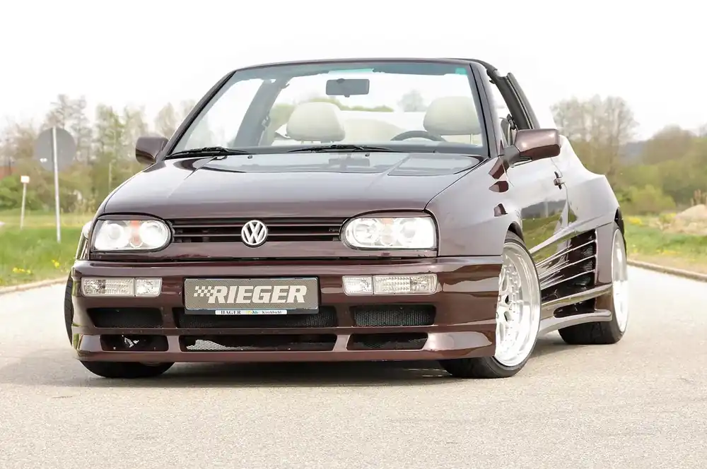 Kracherpreis Rieger Spoilerstoßstange Breitbau II passend für VW Golf 3