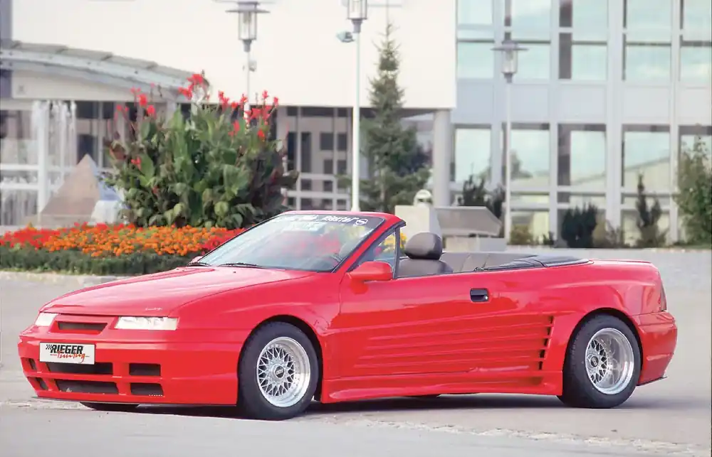 Sofort Bestellen Rieger Türaufsatz Breitbau III passend für Opel Calibra (A) 3-tür. ab 03/1990